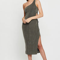 Green Midi Dress Bodycon