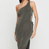 Green Midi Dress Bodycon