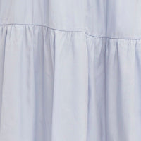 Blue Midi Dress Evening Satin