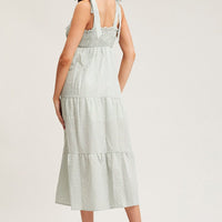 Check Midi Dress Sleeveless