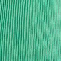 Green Slip Dress Midi Plisse Satin
