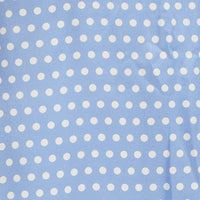 Polka Dot Midi Dress Sleeveless Sweetheart Neckline