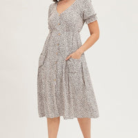 Print Midi Dress