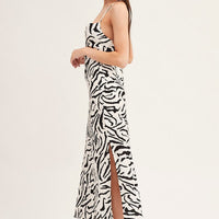 Print Midi Dress