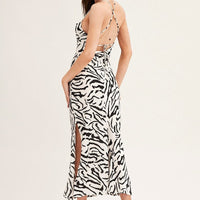 Print Midi Dress
