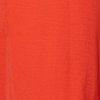 Red Midi Dress Short Sleeve Sweetheart Neckline
