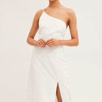White Midi Dress Bodycon