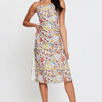 Print Midi Dress Sleeveless