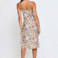 Print Midi Dress Sleeveless