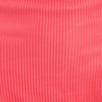 Pink Midi Dress Bandeau Plisse
