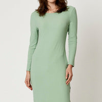 Green Bodycon Midi Dress