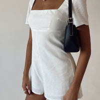 Hastings Romper White