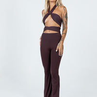 Amalia Jumpsuit Brown