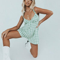 Harlie Romper Green