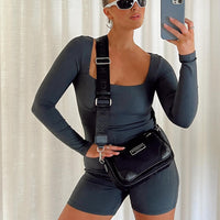 Sara Romper Grey