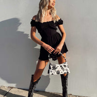 Tahiti Romper Black