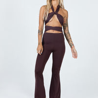 Amalia Jumpsuit Brown