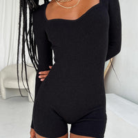 Lucinda Romper Black