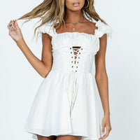 Shauna Romper White