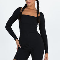 Sara Romper Black