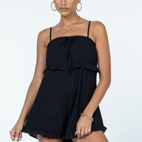 Jennie Romper Black