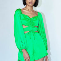 Paxton Romper Green
