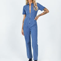 Bex Boiler Suit Blue