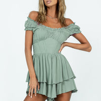 Tahiti Romper Sage