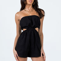 Lolia Playsuit / Romper Black