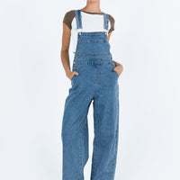 Kacey Long Overalls Denim