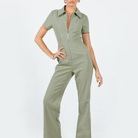 Loretta Jumpsuit Khaki