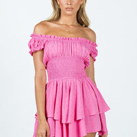 The Love Galore Romper Pink
