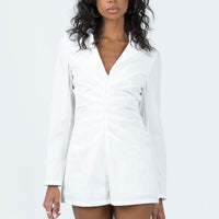Rommy Romper White