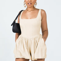 Judson Romper Cream