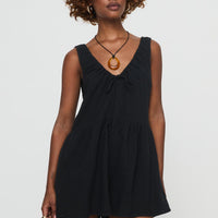 Mackellar Romper Black