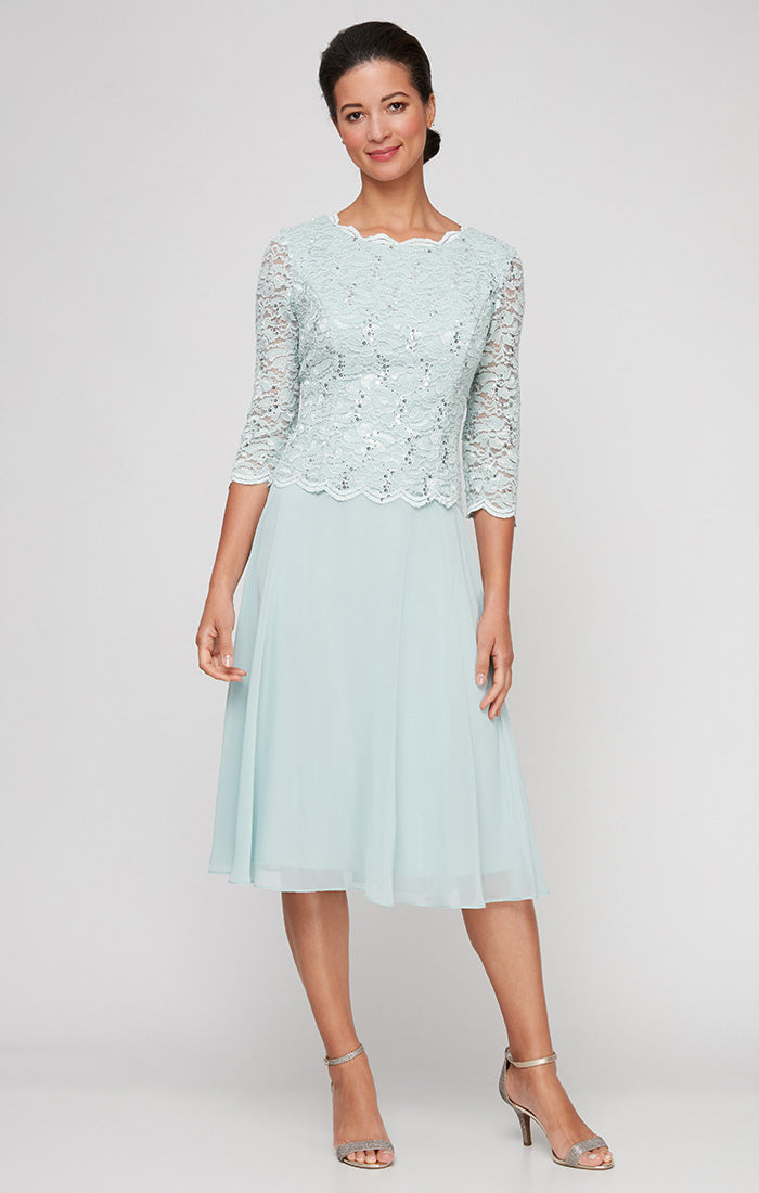 Bella Sequin Lace Dress