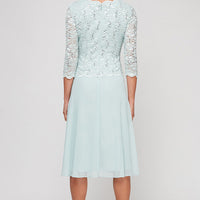 Petite Bella Sequin Lace Dress