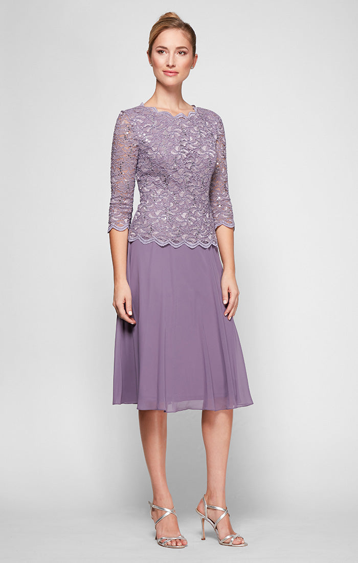 Bella Sequin Lace Dress