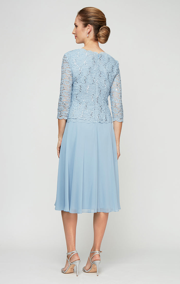 Bella Sequin Lace Dress