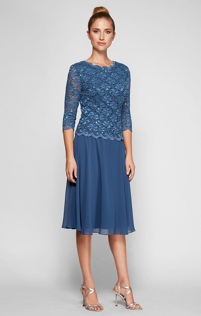 Bella Sequin Lace Dress
