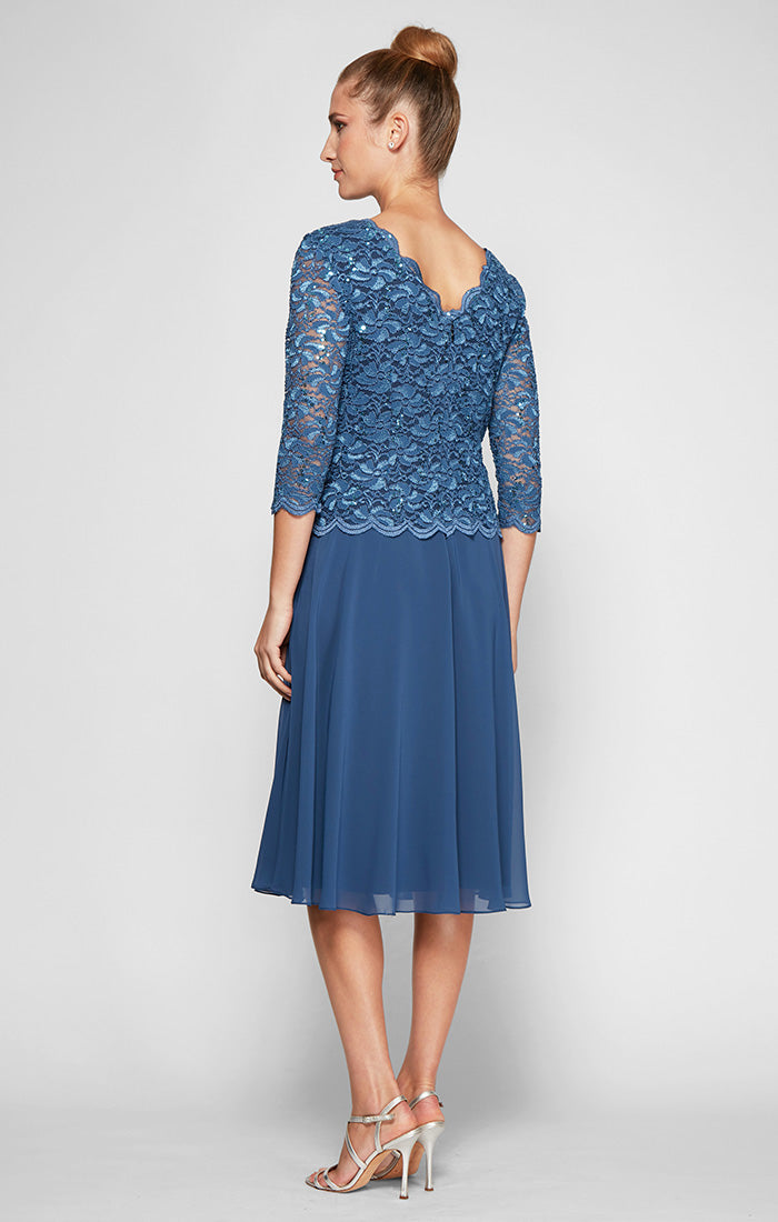 Bella Sequin Lace Dress
