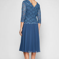 Petite Bella Sequin Lace Dress