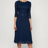 Bella Sequin Lace Dress