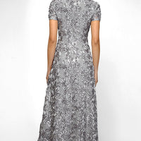 Evelyn Rosette Lace Long Gown
