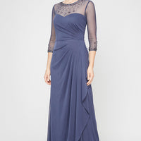 Petite Joanna Sweetheart Neckline Gown