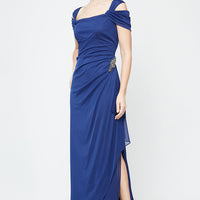 Petite Camille Cowl Neck Gown