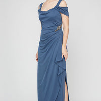 Camille Cowl Neck Gown