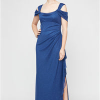 Hannah Glitter Mesh Gown