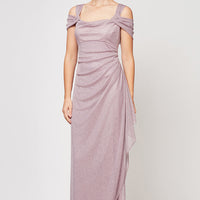 Hannah Glitter Mesh Gown