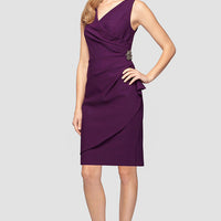 Petite Danielle Beaded Contour Dress